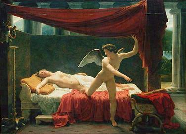 Francois-Edouard Picot L Amour et Psyche Spain oil painting art